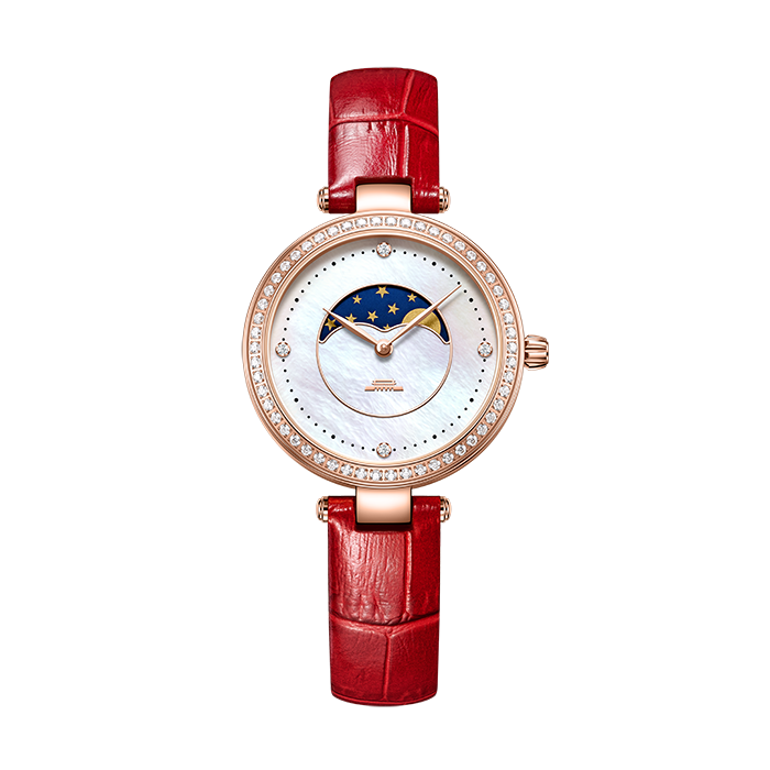 Beijing Moon Phase Quartz Watch 31mm