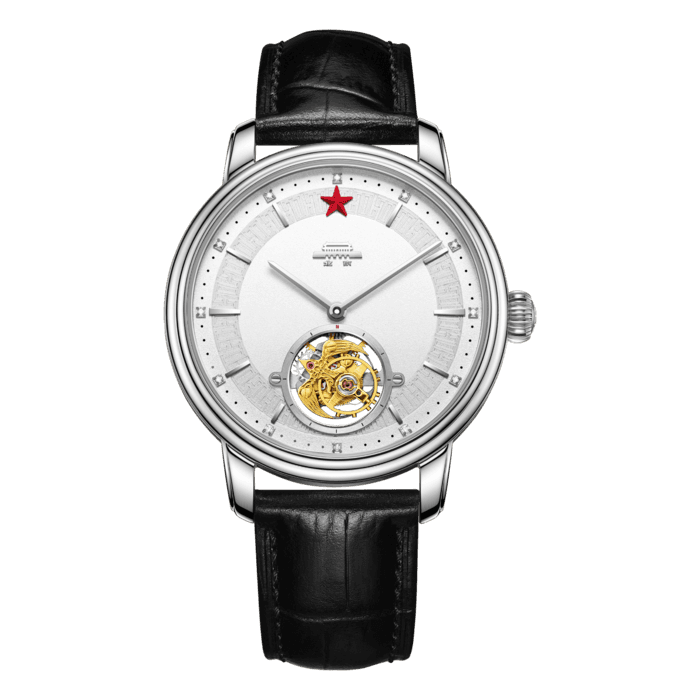 Beijing Red Five-Star Tourbillon Watch 42mm