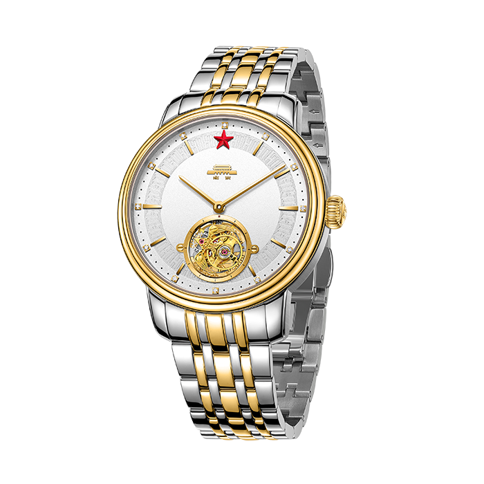 Beijing Red Five-Star Tourbillon Watch 42mm