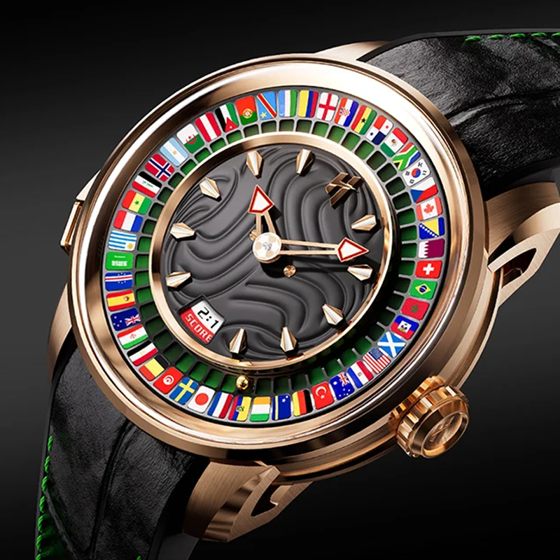 Horology Planet-lucky-harvey-sports-series-world-footballwatch-limited-edition