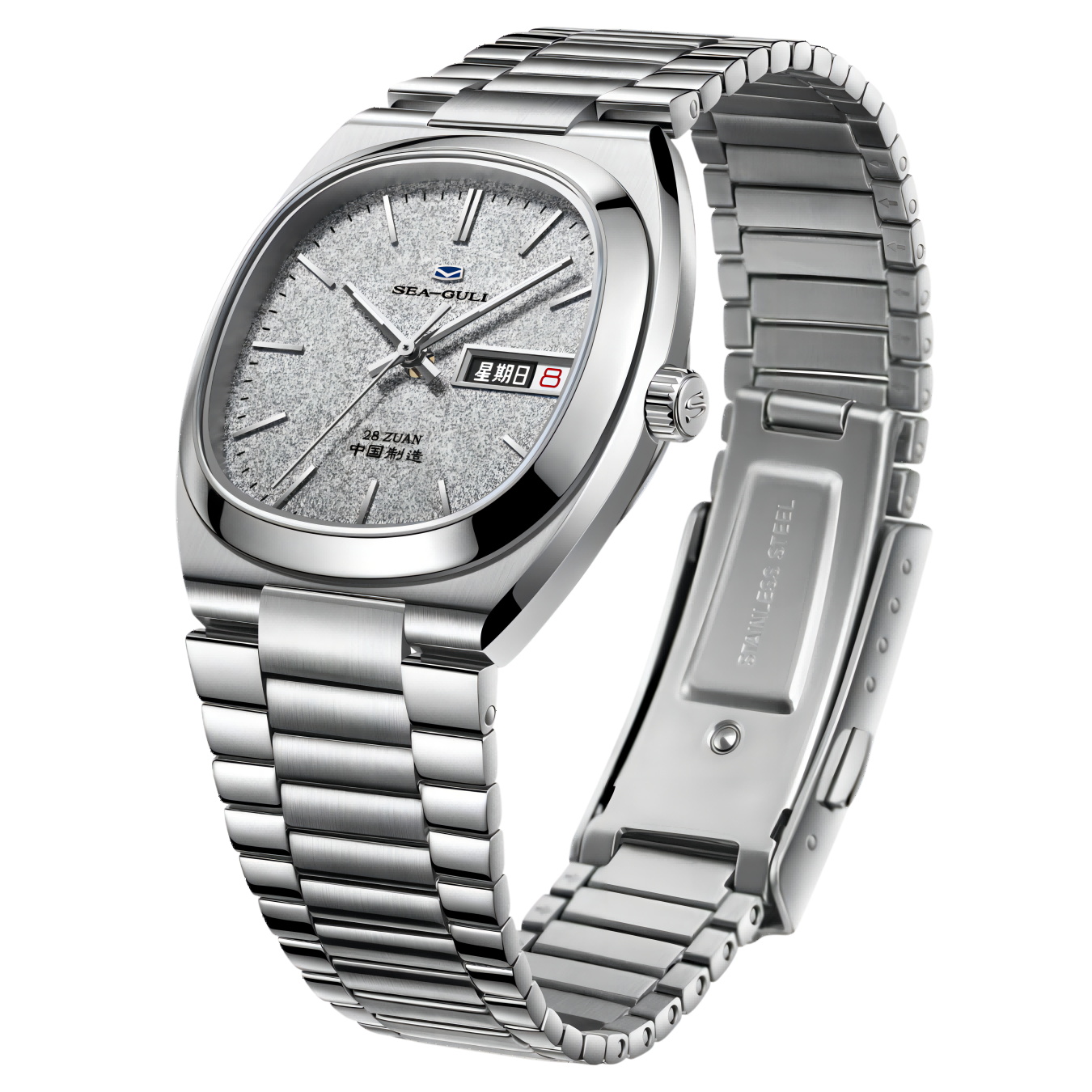 Seagull Watch | Extraordinary Old-fashioned Television Shape Watch