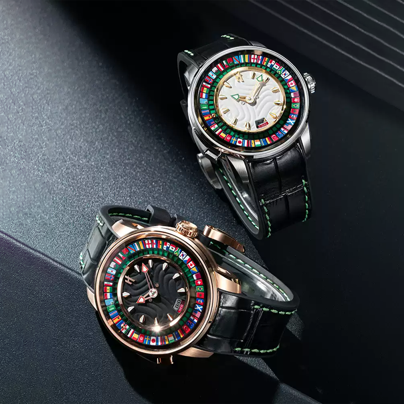 Horology Planet-lucky-harvey-sports-series-world-footballwatch-limited-edition