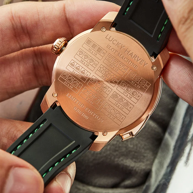 Horology Planet-lucky-harvey-casino-series-slots-machine-watch-limited-edition