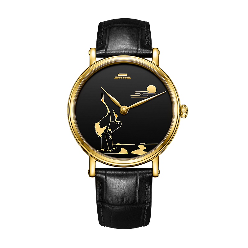 Beijing Crane Facing the Sun Tourbillon Watch 40mm