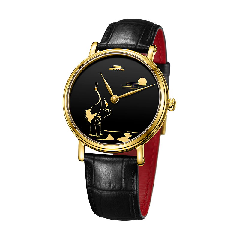 Beijing Crane Facing the Sun Tourbillon Watch 40mm