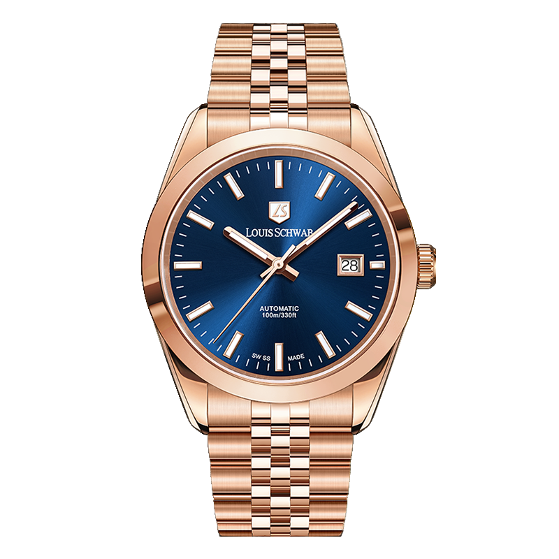 LEVTOI Series｜Peak Blue Rose-Gold Tone