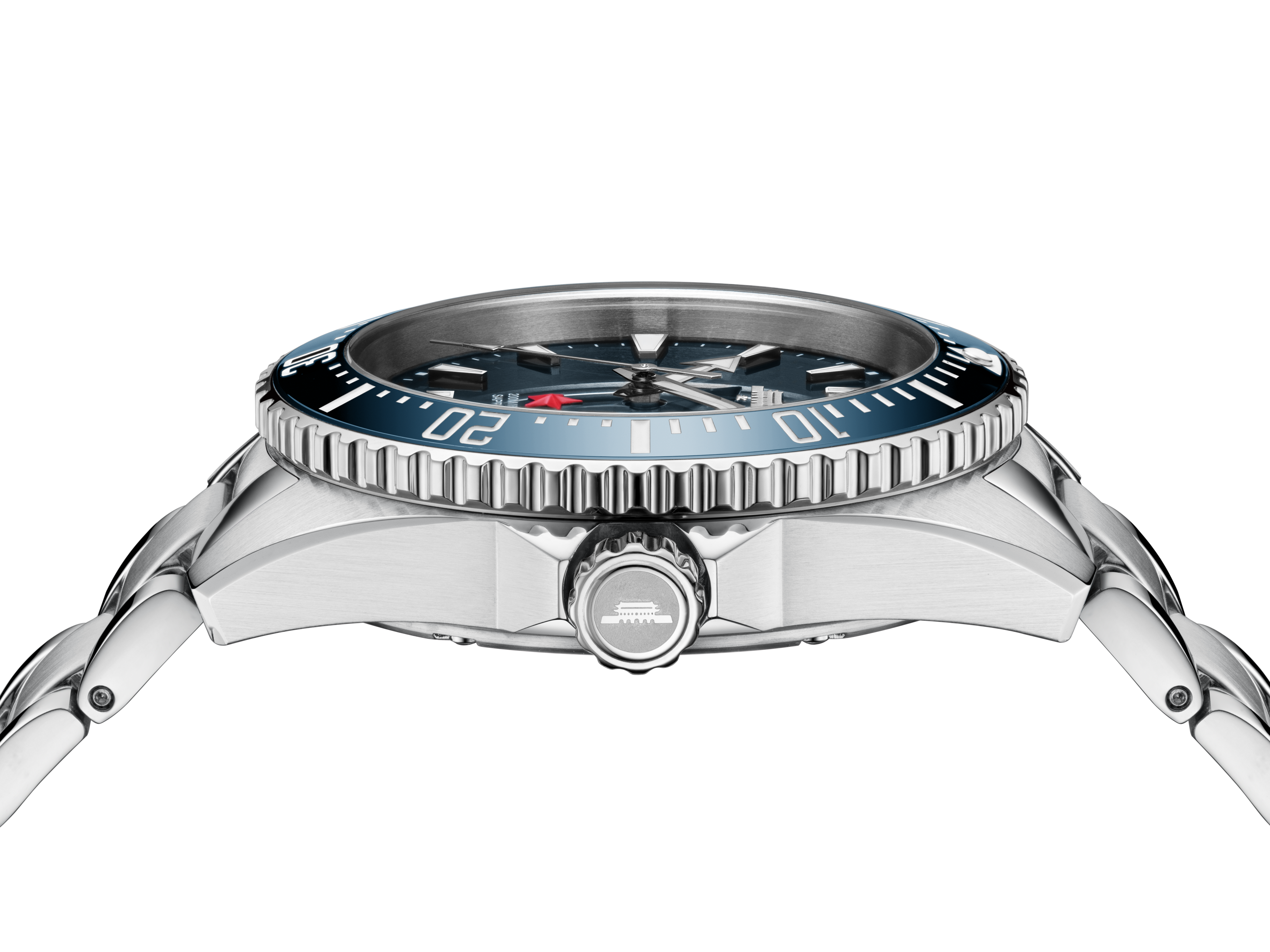 Beijing Zheng He's Treasure Ship Watch Radial Blue