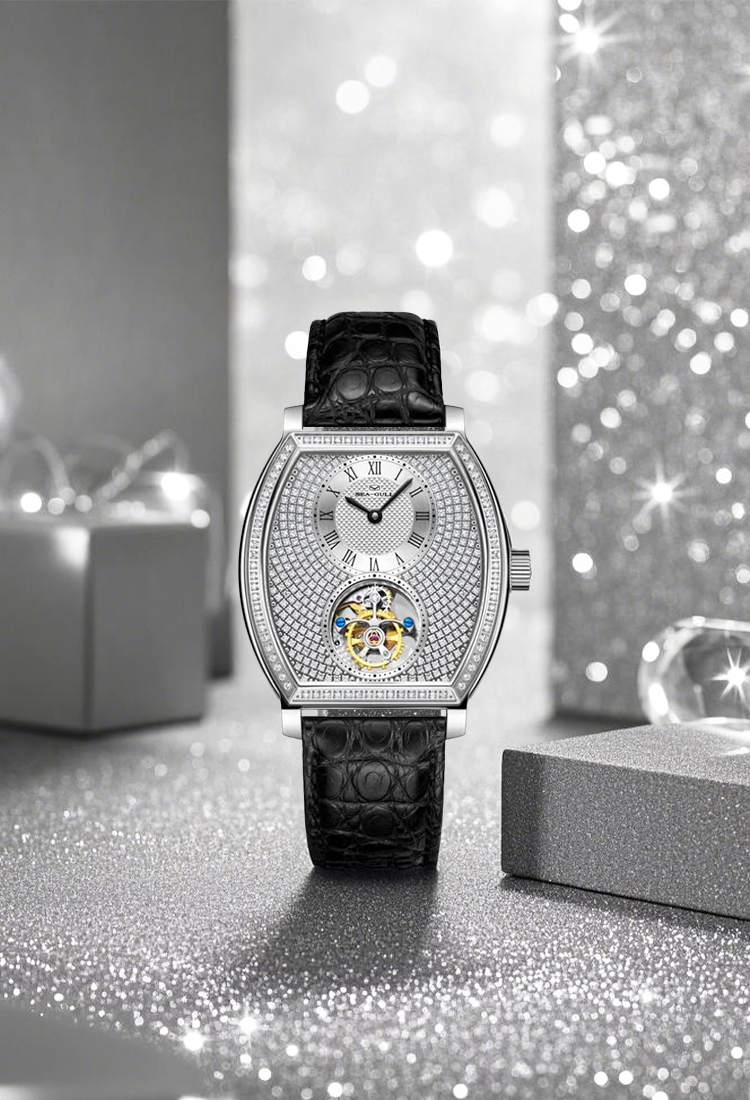 Seagull Diamond Star Tourbillon Watch
