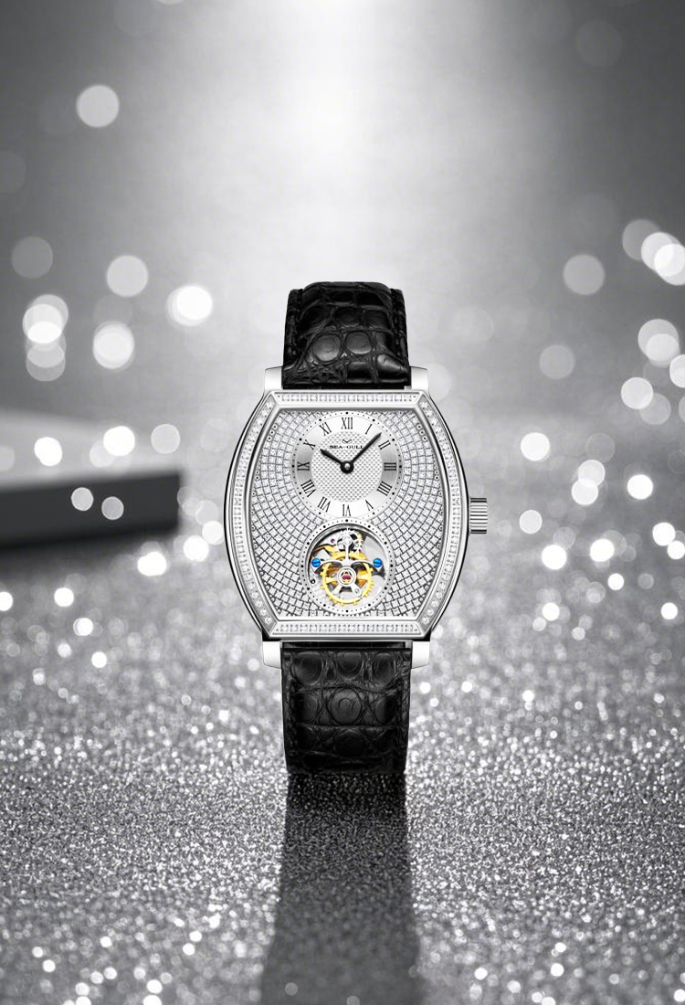 Seagull Diamond Star Tourbillon Watch