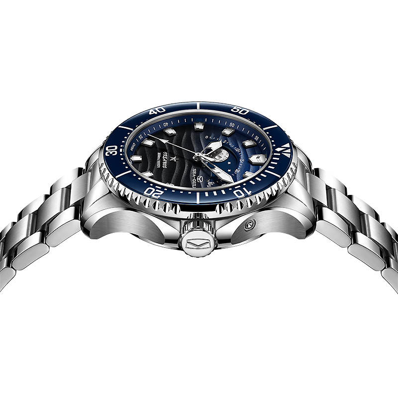 Seagull Okeanos Moon Phase Dive 300M Watch