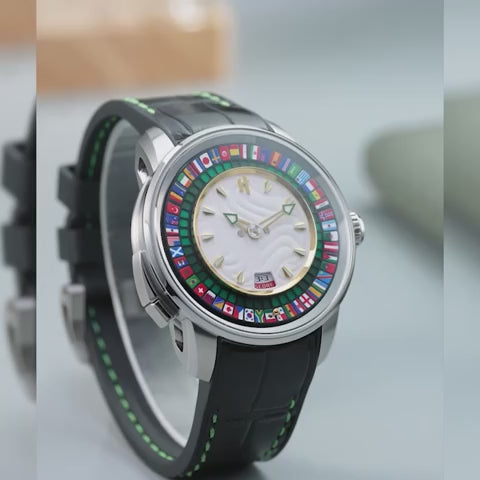 Horology Planet-lucky-harvey-sports-series-world-footballwatch-limited-edition